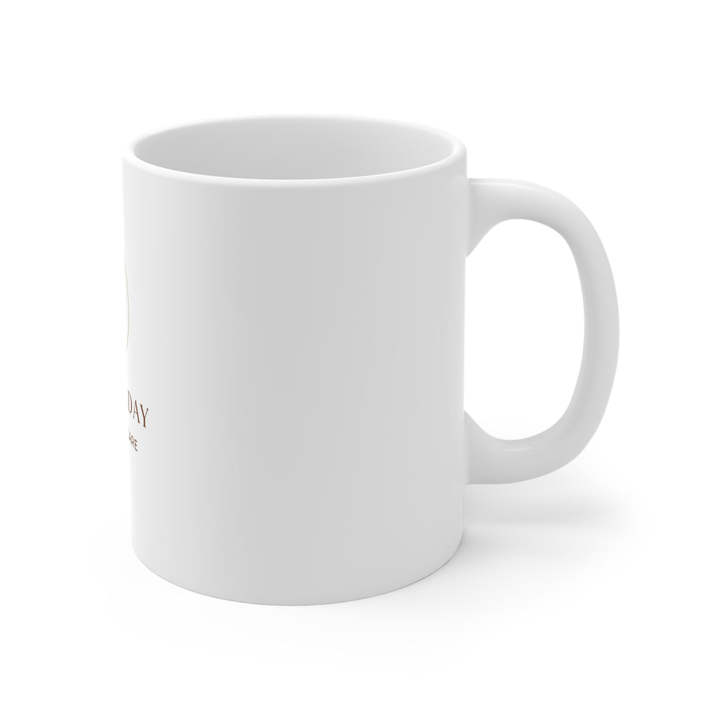 Soft Sunday Ceramic Mug — 'Soft Sunday Hair & Self-Care' Coffee Cup
