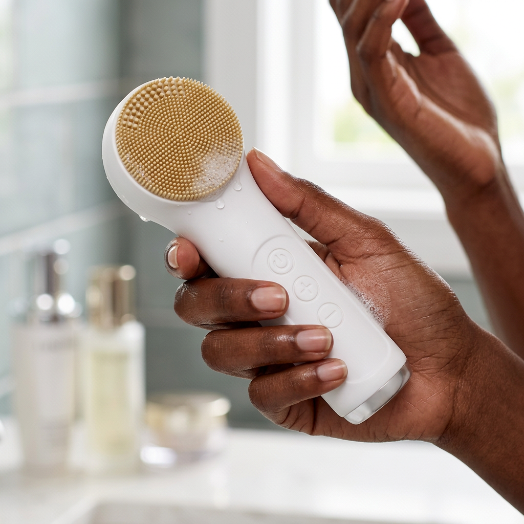 ☁️ Glow Ritual Ultrasonic Facial Cleansing Brush